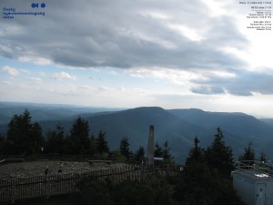 Lysá hora - Pohled na jihozápad, Smrk - 27.5.2026 v 18:00 Lysá hora - Pohled na jihozápad, Smrk - 27.5.2026 v 18:00