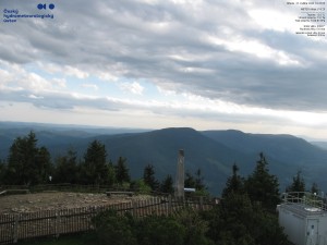 Lysá hora - Pohled na jihozápad, Smrk - 27.5.2026 v 18:30 Lysá hora - Pohled na jihozápad, Smrk - 27.5.2026 v 18:30