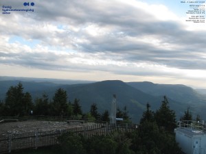 Lysá hora - Pohled na jihozápad, Smrk - 27.5.2026 v 19:15 Lysá hora - Pohled na jihozápad, Smrk - 27.5.2026 v 19:15