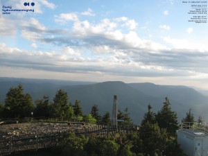 Lysá hora - Pohled na jihozápad, Smrk - 27.5.2026 v 19:30 Lysá hora - Pohled na jihozápad, Smrk - 27.5.2026 v 19:30