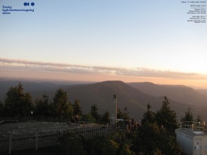 Lysá hora - Pohled na jihozápad, Smrk - 27.5.2026 v 20:30 Lysá hora - Pohled na jihozápad, Smrk - 27.5.2026 v 20:30