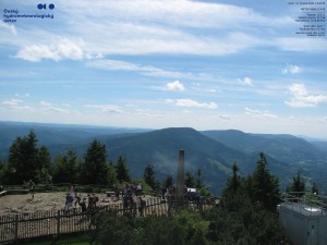 Kahlberg - Blick nach Südwesten, Smrk - 16.6.2026 v 14:56 Kahlberg - Blick nach Südwesten, Smrk - 16.6.2026 v 14:56