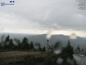 Kahlberg - Blick nach Südwesten, Smrk - 16.6.2026 v 18:36 Kahlberg - Blick nach Südwesten, Smrk - 16.6.2026 v 18:36