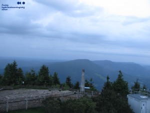 Kahlberg - Blick nach Südwesten, Smrk - 16.6.2026 v 20:59 Kahlberg - Blick nach Südwesten, Smrk - 16.6.2026 v 20:59