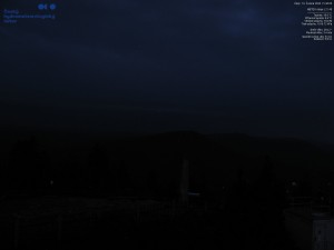Kahlberg - Blick nach Südwesten, Smrk - 16.6.2026 v 21:45 Kahlberg - Blick nach Südwesten, Smrk - 16.6.2026 v 21:45