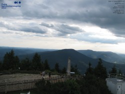 Blick nach Südwesten, Smrk