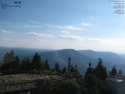 View to the southwest, Smrk