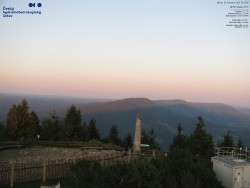 View to the southwest, Smrk