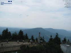 Blick nach Südwesten, Smrk