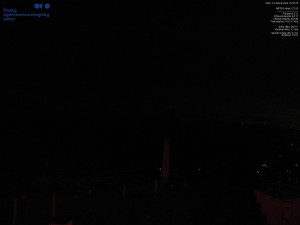 Lysá hora - View to the southwest, Smrk - 18.8.2026 v 23:00 Lysá hora - View to the southwest, Smrk - 18.8.2026 v 23:00