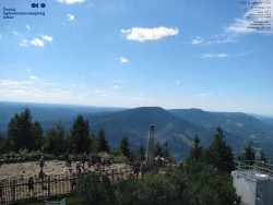 Pohled na jihozápad, Smrk