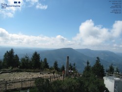 View to the southwest, Smrk