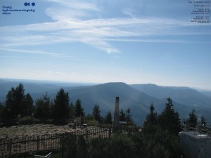 Lysá hora - View to the southwest, Smrk - 15.9.2026 v 14:45 Lysá hora - View to the southwest, Smrk - 15.9.2026 v 14:45