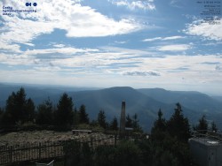 Blick nach Südwesten, Smrk