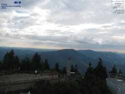 Blick nach Südwesten, Smrk