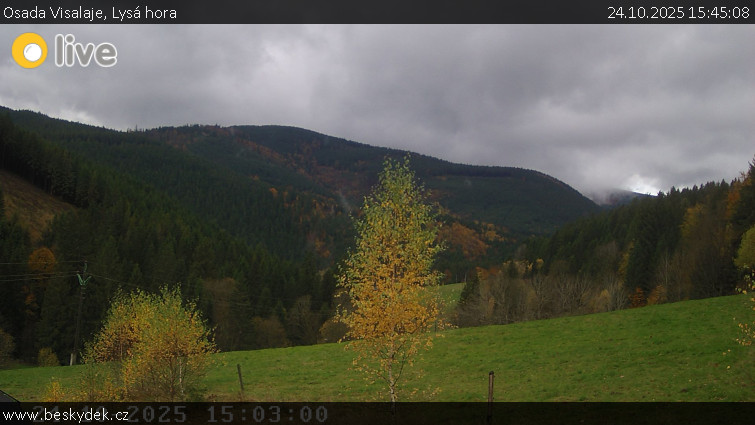 Osada Visalaje - Lysá hora - 24.10.2025 v 15:45 Osada Visalaje - Lysá hora - 24.10.2025 v 15:45