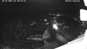 Obec Mikulovice - Pohled na Jeseniky - 20.12.2025 v 00:15 Obec Mikulovice - Pohled na Jeseniky - 20.12.2025 v 00:15
