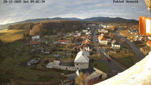 Obec Mikulovice - Pohled na Jeseniky - 20.12.2025 v 09:02 Obec Mikulovice - Pohled na Jeseniky - 20.12.2025 v 09:02