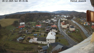 Obec Mikulovice - Pohled na Jeseniky - 20.12.2025 v 09:15 Obec Mikulovice - Pohled na Jeseniky - 20.12.2025 v 09:15