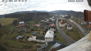 Obec Mikulovice - Pohled na Jeseniky - 20.12.2025 v 10:32 Obec Mikulovice - Pohled na Jeseniky - 20.12.2025 v 10:32