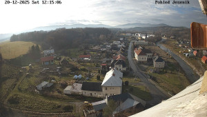 Obec Mikulovice - Pohled na Jeseniky - 20.12.2025 v 12:15 Obec Mikulovice - Pohled na Jeseniky - 20.12.2025 v 12:15