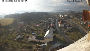 Obec Mikulovice - Pohled na Jeseniky - 20.12.2025 v 12:32 Obec Mikulovice - Pohled na Jeseniky - 20.12.2025 v 12:32