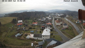 Obec Mikulovice - Pohled na Jeseniky - 20.12.2025 v 15:02 Obec Mikulovice - Pohled na Jeseniky - 20.12.2025 v 15:02