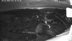 Obec Mikulovice - Pohled na Jeseniky - 20.12.2025 v 16:32 Obec Mikulovice - Pohled na Jeseniky - 20.12.2025 v 16:32