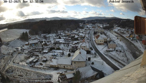 Obec Mikulovice - Pohled na Jeseniky - 30.12.2025 v 12:32 Obec Mikulovice - Pohled na Jeseniky - 30.12.2025 v 12:32