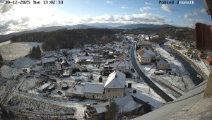 Obec Mikulovice - Pohled na Jeseniky - 30.12.2025 v 13:02 Obec Mikulovice - Pohled na Jeseniky - 30.12.2025 v 13:02