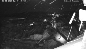 Obec Mikulovice - Pohled na Jeseniky - 2.1.2026 v 04:15 Obec Mikulovice - Pohled na Jeseniky - 2.1.2026 v 04:15