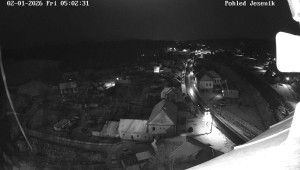 Obec Mikulovice - Pohled na Jeseniky - 2.1.2026 v 05:02 Obec Mikulovice - Pohled na Jeseniky - 2.1.2026 v 05:02