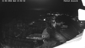 Obec Mikulovice - Pohled na Jeseniky - 11.2.2026 v 21:02 Obec Mikulovice - Pohled na Jeseniky - 11.2.2026 v 21:02