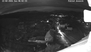 Obec Mikulovice - Pohled na Jeseniky - 22.2.2026 v 06:02 Obec Mikulovice - Pohled na Jeseniky - 22.2.2026 v 06:02