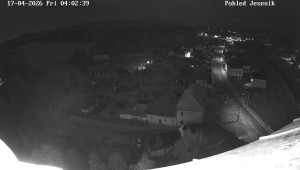 Obec Mikulovice - Pohled na Jeseniky - 17.4.2026 v 05:02 Obec Mikulovice - Pohled na Jeseniky - 17.4.2026 v 05:02