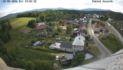 Pohled na Jeseniky