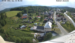 Pohled na Jeseniky