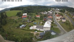 Blick auf das Jeseníky-Gebirge