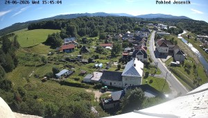 Gmina Mikulovice - Widok na Jesioniki - 24.6.2026 v 16:45 Gmina Mikulovice - Widok na Jesioniki - 24.6.2026 v 16:45