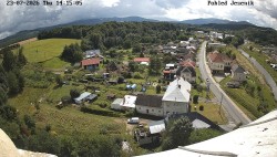 Pohled na Jeseniky