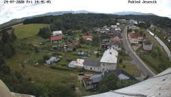 Pohled na Jeseniky