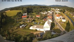 Blick auf das Jeseníky-Gebirge