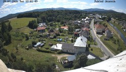 View of the Jeseníky Mountains