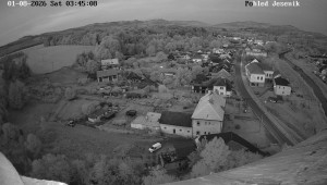 Municipality of Mikulovice - View of the Jeseníky Mountains - 1.8.2026 v 04:45 Municipality of Mikulovice - View of the Jeseníky Mountains - 1.8.2026 v 04:45