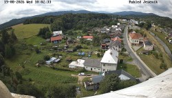 View of the Jeseníky Mountains