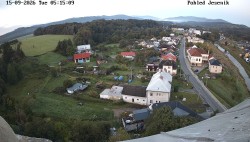 Blick auf das Jeseníky-Gebirge