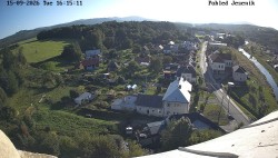 Blick auf das Jeseníky-Gebirge