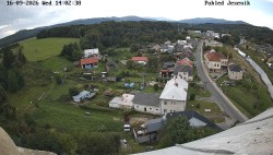 View of the Jeseníky Mountains