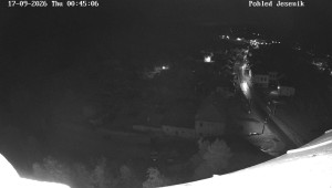 Obec Mikulovice - Pohled na Jeseniky - 17.9.2026 v 01:45 Obec Mikulovice - Pohled na Jeseniky - 17.9.2026 v 01:45