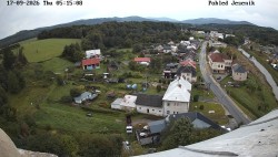 Blick auf das Jeseníky-Gebirge